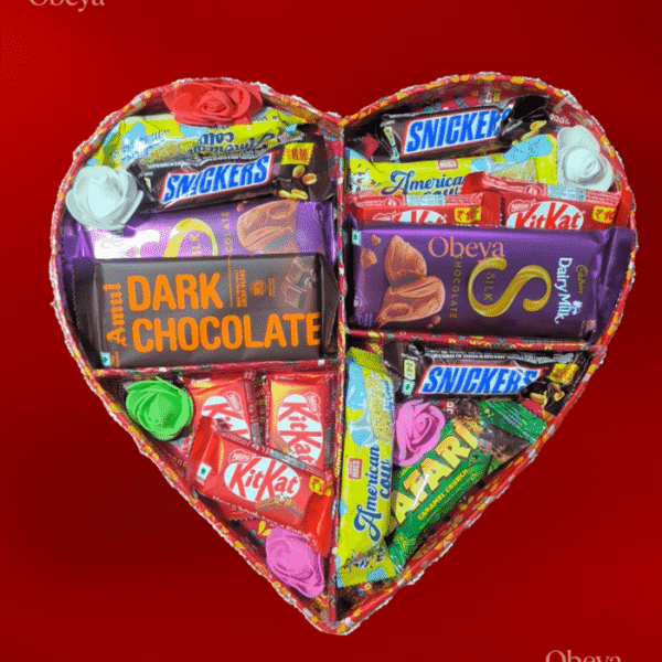 Heart Shaped Premium Chocolate Gift Box