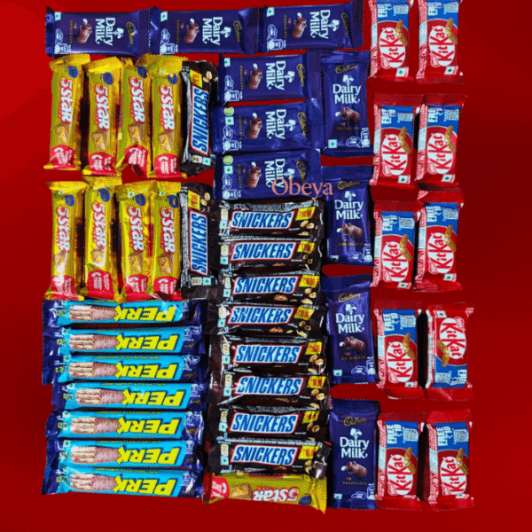 Mega Chocolate Gift Hamper 51 Pcs Box