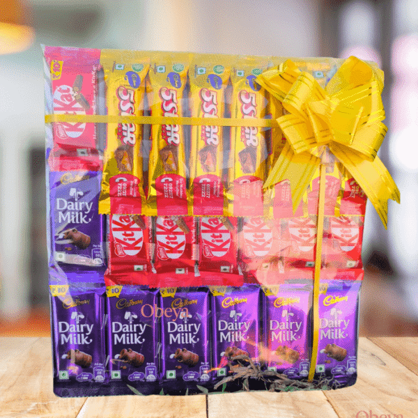 Premium Chocolate Gift Box Dairy Milk, KitKat & 5 Star Combo